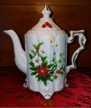 Load image into Gallery viewer, Christmas Candle Teapot - Fine Porcelain