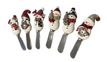 Load image into Gallery viewer, Ganz Merry Snowmen Cheese Spreader