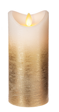 Load image into Gallery viewer, LUXURYLITE™ 3X7" LED Wax Pillar - Champaign Ombre or Silver Ombre