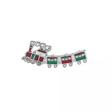 Load image into Gallery viewer, Season's Greetings Jewelry Pins - Stockings, Train or Santa