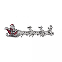 Load image into Gallery viewer, Season's Greetings Jewelry Pins - Stockings, Train or Santa