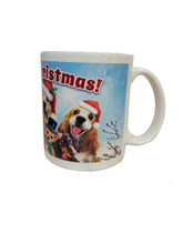 Load image into Gallery viewer, "Smile! It's Christmas" Dog Mug from Leanin' Tree