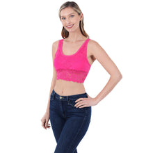 Load image into Gallery viewer, Pretty Lace Seamless Bralette - Assorted Colors