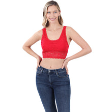 Load image into Gallery viewer, Pretty Lace Seamless Bralette - Assorted Colors