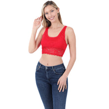 Load image into Gallery viewer, Pretty Lace Seamless Bralette - Assorted Colors