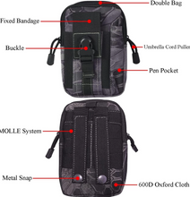 Load image into Gallery viewer, Tactical MOLLE Military Pouch Waist bag