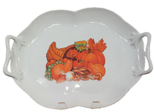 Load image into Gallery viewer, Cornucopia Serving Tray with Handles