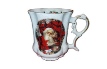 Load image into Gallery viewer, Victorian Santa Mug - Fine Porcelain