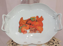 Load image into Gallery viewer, Cornucopia Serving Tray with Handles
