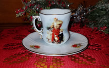 Load image into Gallery viewer, Christmas Stroll with Santa Demitasse Teacup