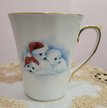Load image into Gallery viewer, Christmas Seal Mug - Fine Porcelain
