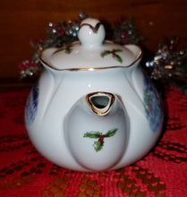 Load image into Gallery viewer, Christmas Snowman Teapot - Fine Porcelain
