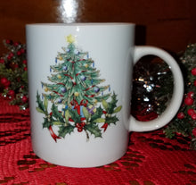 Load image into Gallery viewer, Christmas Tree Porcelain Mug