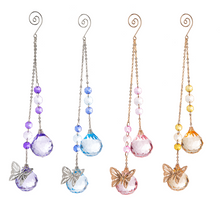 Load image into Gallery viewer, Crystal Expressions 10" Butterfly Chain Ornament - Suncatcher
