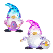 Load image into Gallery viewer, Ganz Crystal Expressions Spring Easter Gnome Figurine (Easter Egg)