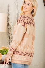 Load image into Gallery viewer, Reindeer Sweater Top - Plus