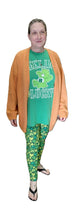 Load image into Gallery viewer, Paddy Perfection Shamrock Plus Size Leggings - St. Patrick's Day Leggings