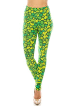 Load image into Gallery viewer, Paddy Perfection Shamrock Leggings - St. Patrick's Day Leggings