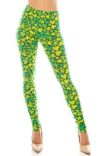 Load image into Gallery viewer, Paddy Perfection Shamrock Leggings - St. Patrick's Day Leggings