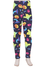 Load image into Gallery viewer, Monster Mash Kids Halloween Leggings
