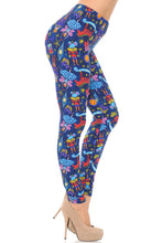 Load image into Gallery viewer, Nutcracker Christmas Leggings
