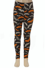 Load image into Gallery viewer, Bats - Kids Halloween Leggings