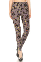 Load image into Gallery viewer, Cat Magic Curvy Plus Size Halloween Leggings