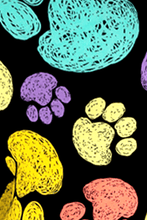 Load image into Gallery viewer, Colorful Paws Plus Size Leggings