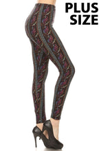Load image into Gallery viewer, Colorful Leaves Plus Size Leggings