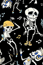 Load image into Gallery viewer, Boogie Fever Kids Skeleton Leggings