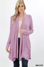 Load image into Gallery viewer, Drape Cardigan - Mauve