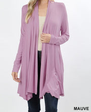Load image into Gallery viewer, Drape Cardigan - Mauve