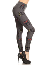 Load image into Gallery viewer, Side view of Frenchies - Cool French Bulldog Leggings