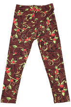 Load image into Gallery viewer, Holly Kids Christmas Leggings