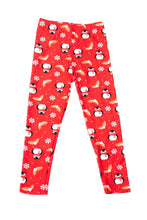 Load image into Gallery viewer, Kids Fluffy Penguin Leggings