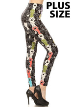 Load image into Gallery viewer, Paw-Sational Plus Size Leggings - Multi