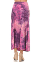Load image into Gallery viewer, Pink Tie-Dye Maxi Skirt with Pockets