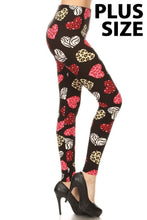 Load image into Gallery viewer, Wild Heart Plus Size Leggings
