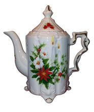 Load image into Gallery viewer, Christmas Candle Teapot - Fine Porcelain
