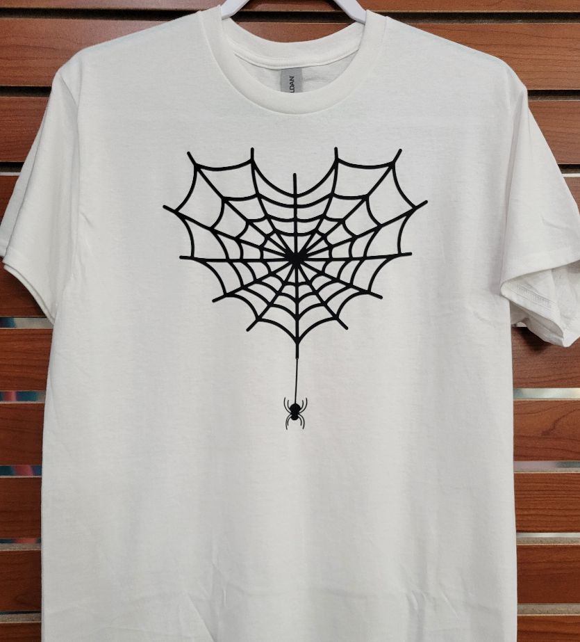 Wicked Web Love - Medium Halloween T-Shirt