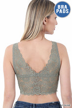 Load image into Gallery viewer, Pretty Lace Seamless Bralette - Assorted Colors

