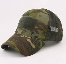 Load image into Gallery viewer, Tactical-Style Patch Hat with Adjustable Strap | Military-Style Hat | Unisex Hat
