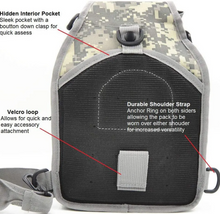 Load image into Gallery viewer, Tactical Military Sling Shoulder Bag - ACU
