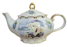 Load image into Gallery viewer, Polar Bear Princess Teapot - Fine Porcelain
