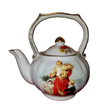 Load image into Gallery viewer, Christmas Stroll with Santa Teapot
