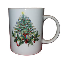 Load image into Gallery viewer, Christmas Tree Porcelain Mug
