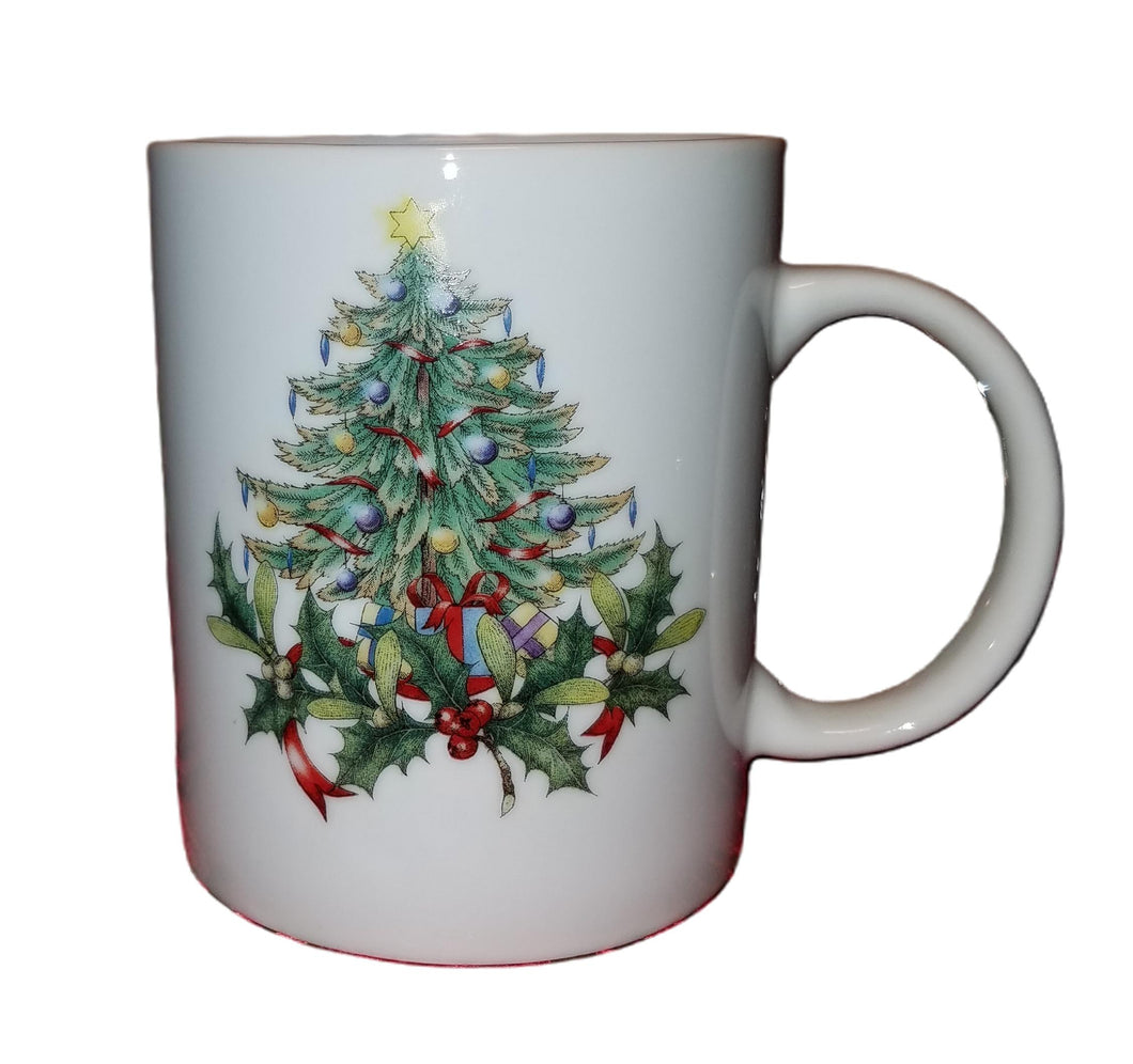 Christmas Tree Porcelain Mug