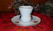 Load image into Gallery viewer, Christmas Stroll with Santa Demitasse Teacup
