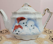 Load image into Gallery viewer, Christmas Seals 3 Cup Teapot - Fine Porcelain
