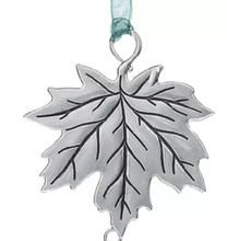 Load image into Gallery viewer, Ganz Metal Maple Leaf Fall Ornaments with Gratitude Sayings - Varied
